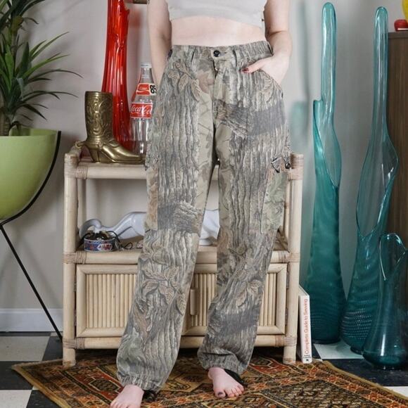 Vintage Liberty camo cinch waist hunting pants - Picture 2 of 7